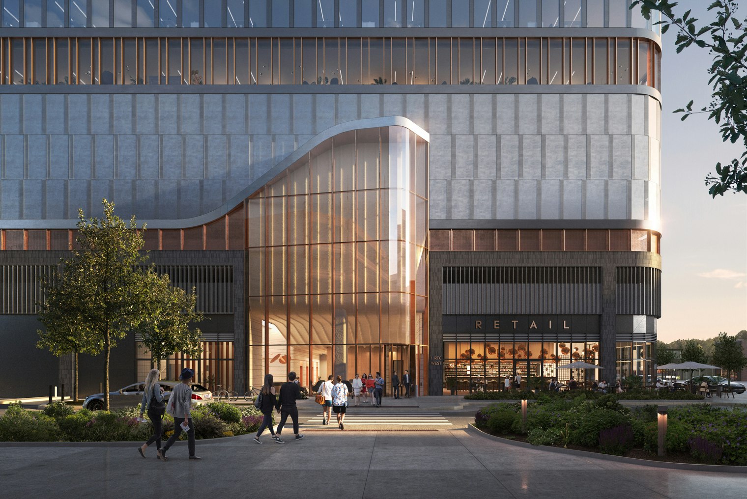 Reston Town Center West Tower and Jewel Buildings