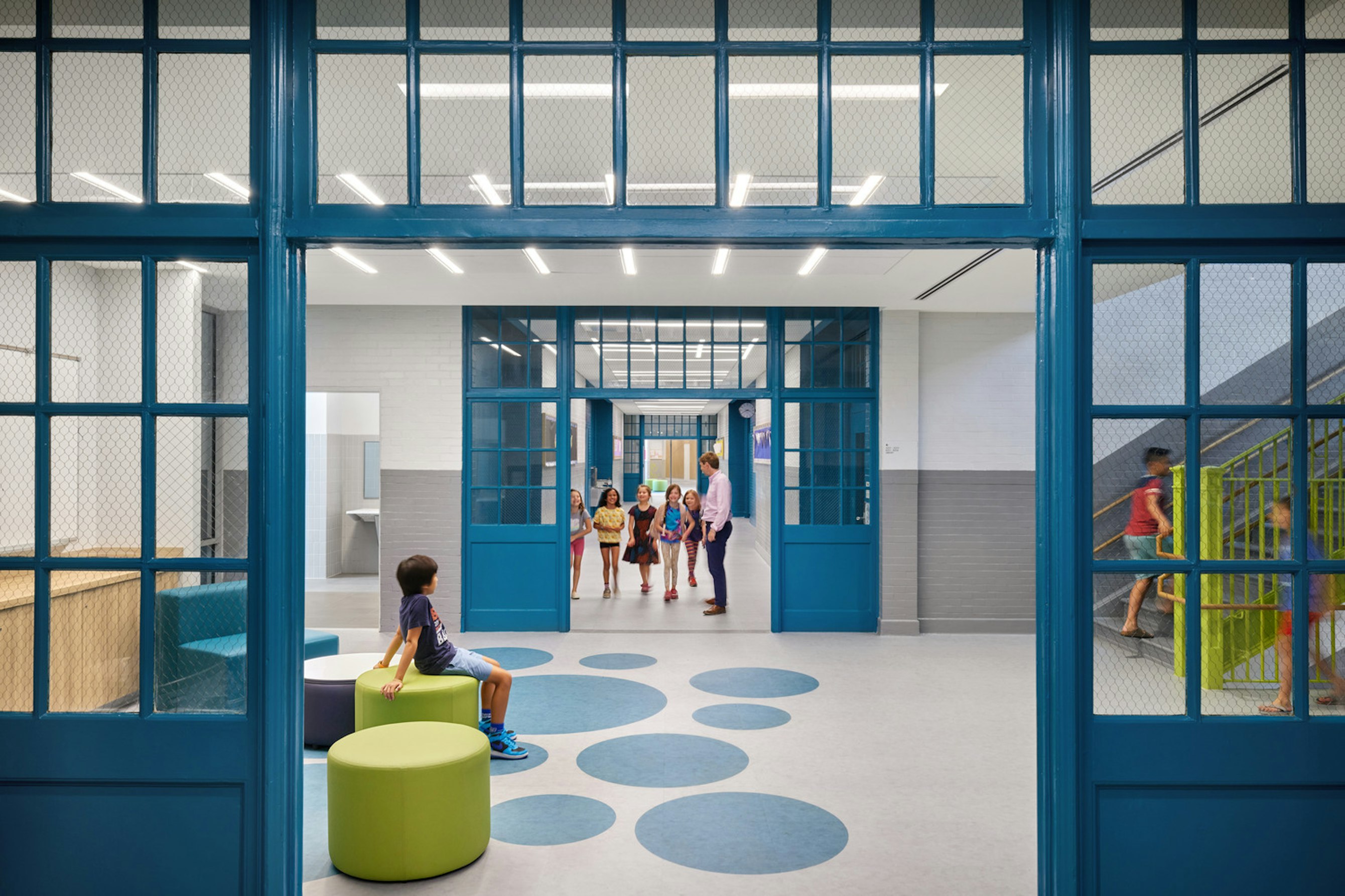 Refreshed historic corridor