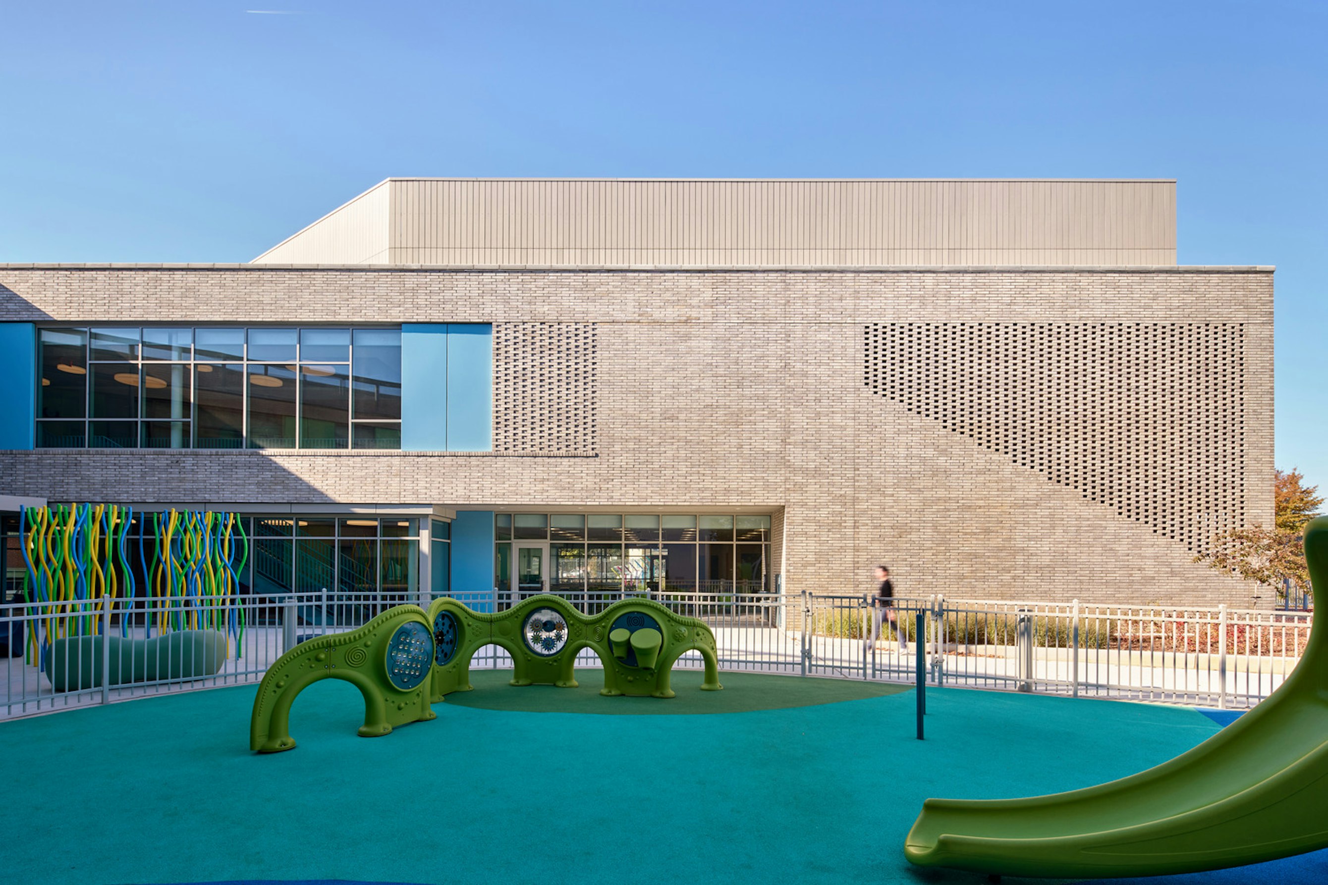 Courtyard playground