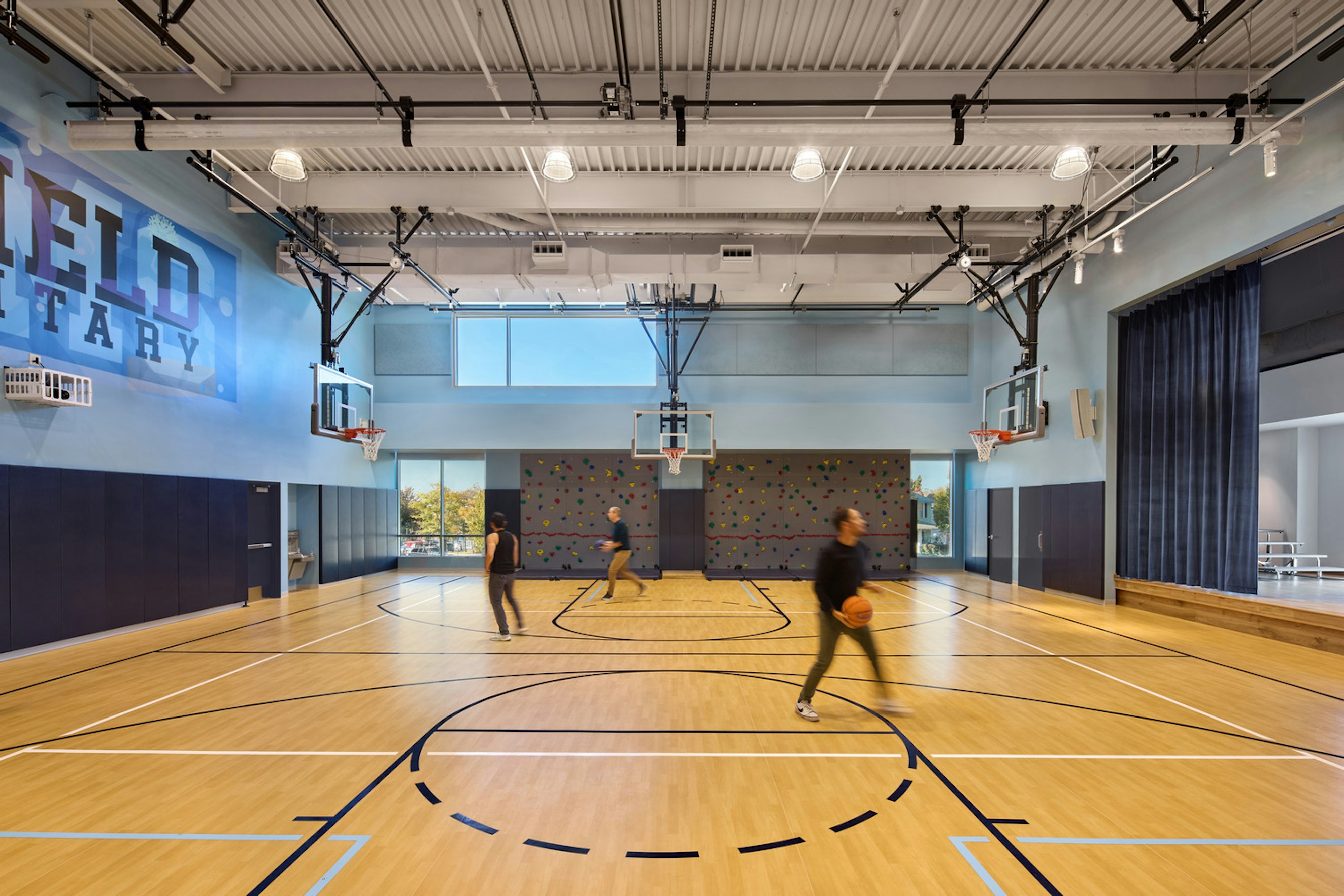 New gymnasium