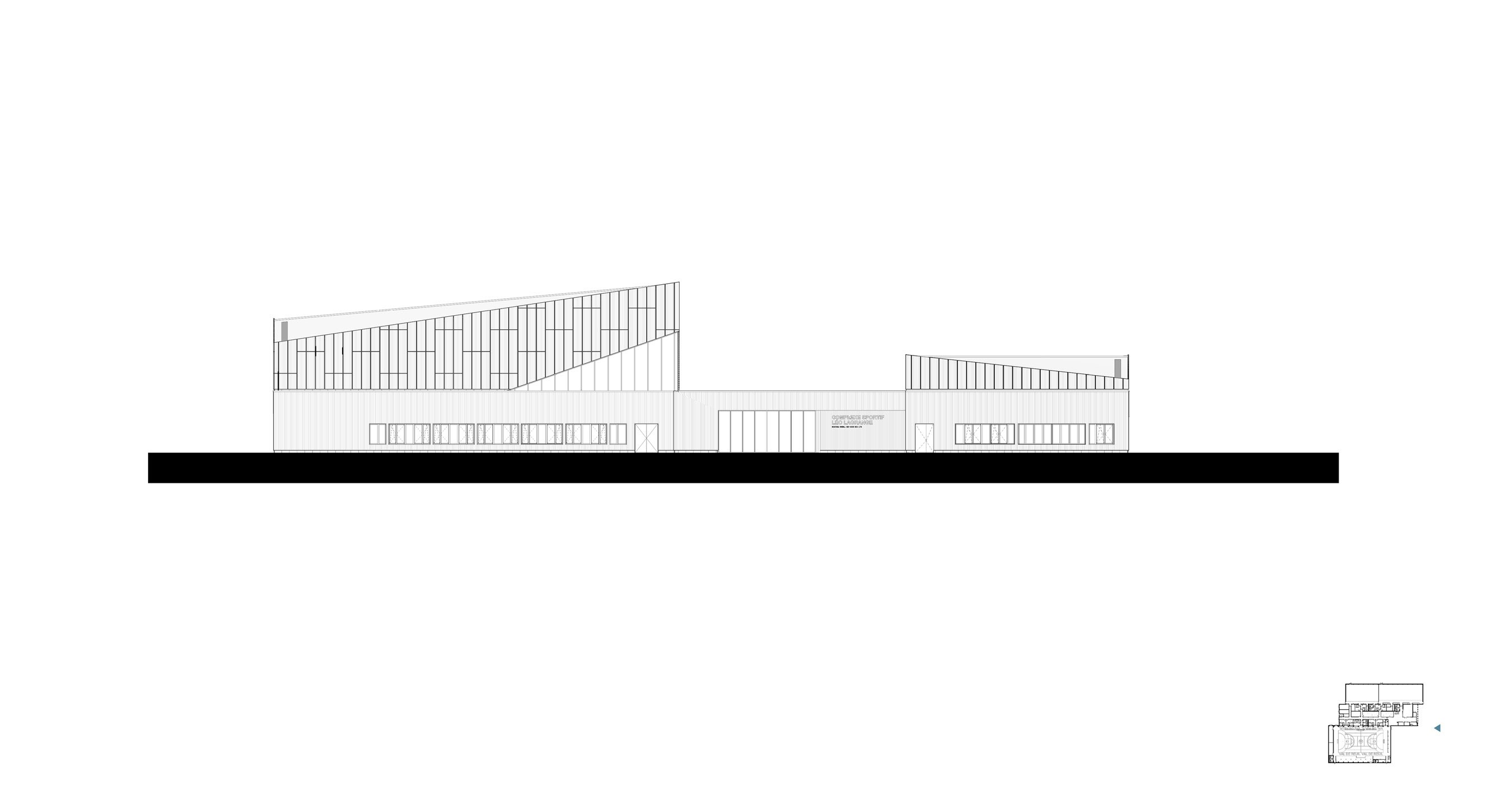 Elévation Nord-Est