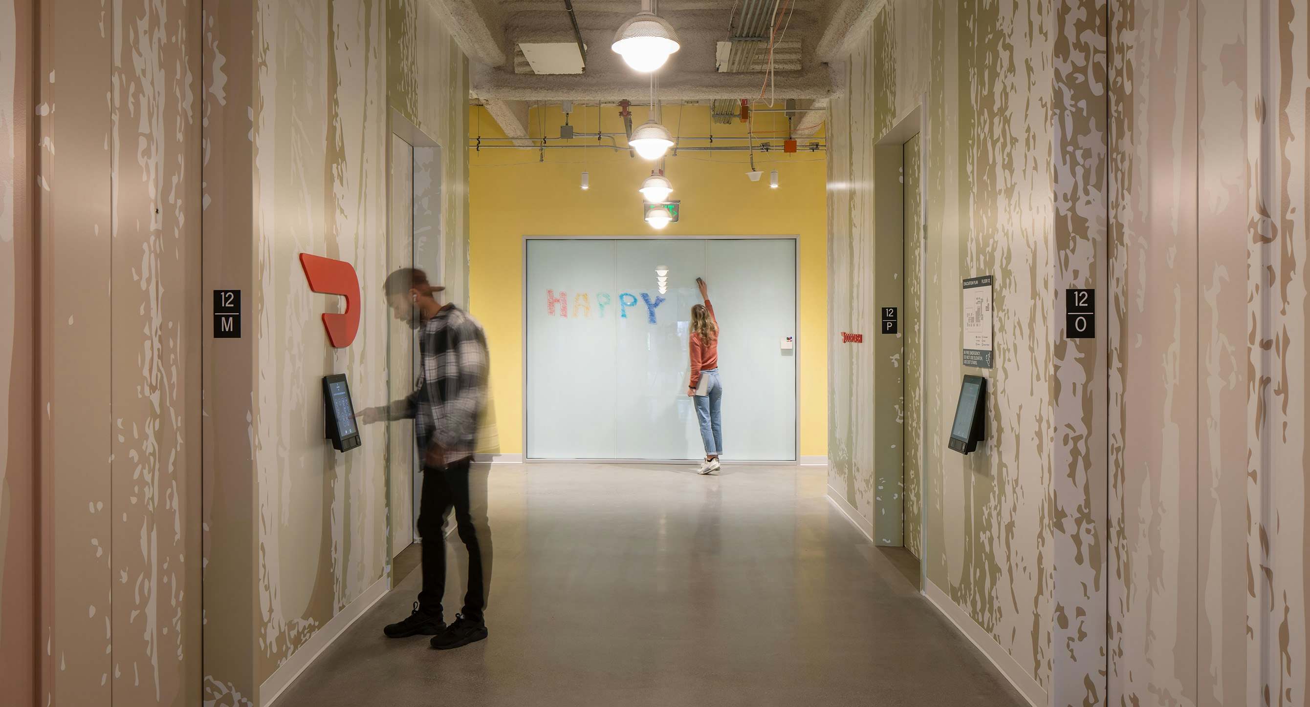 Staff Elevator Lobby