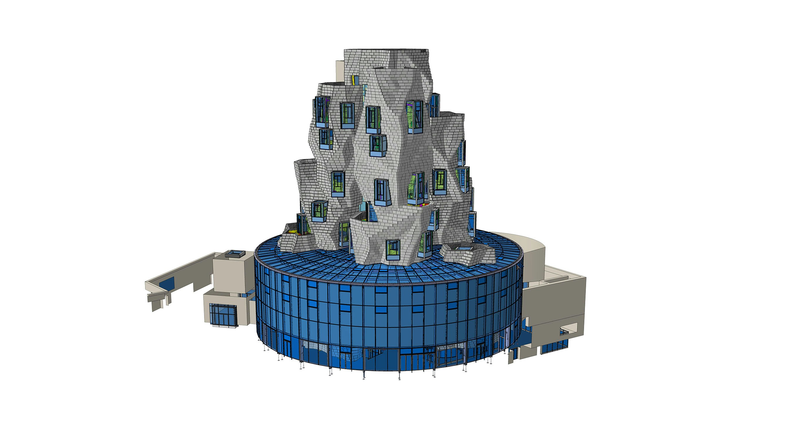 Extrait de la maquette numérique