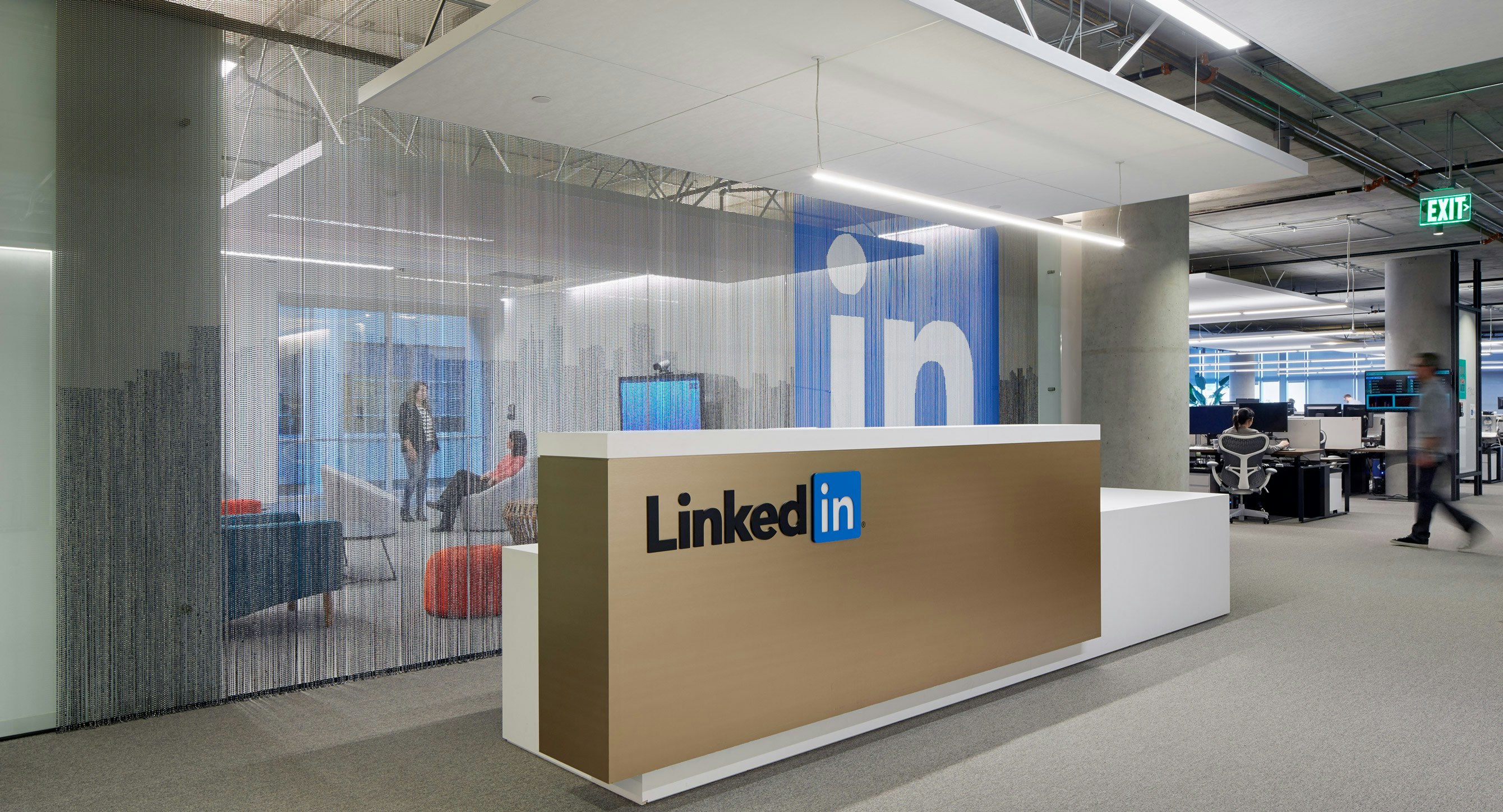 Foundry Square Interiors for Linkedin, also designed by STUDIOS Architecture (Photo by Bruce Damonte)