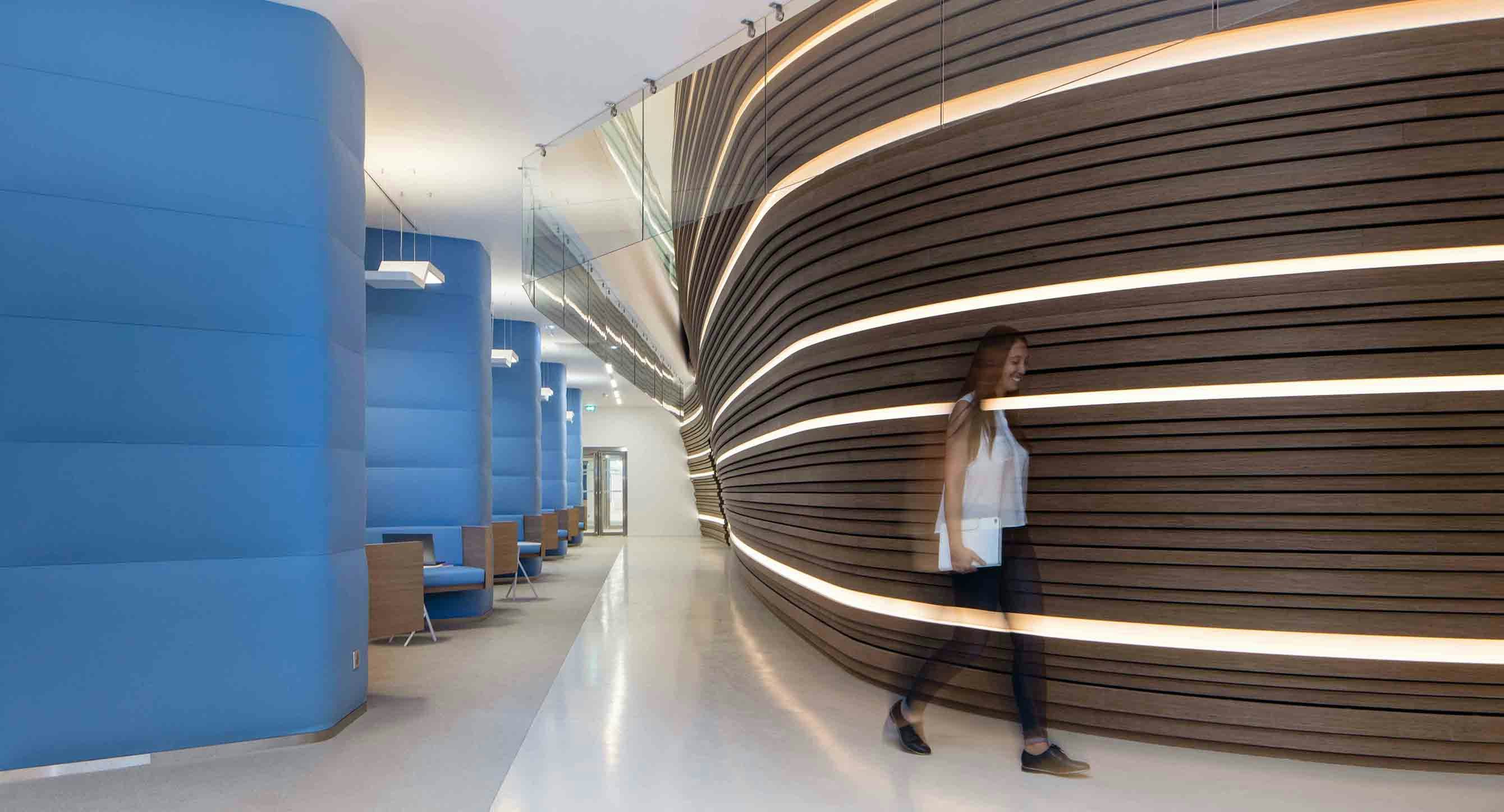 Circulation du foyer de l'Auditorium