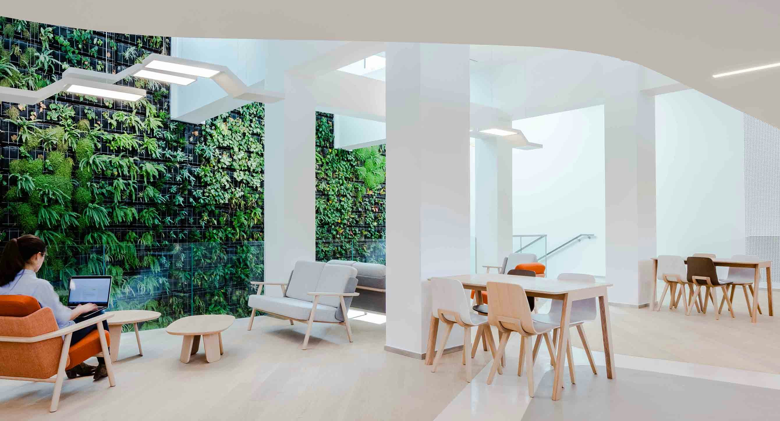 Mur végéal du Bistronome