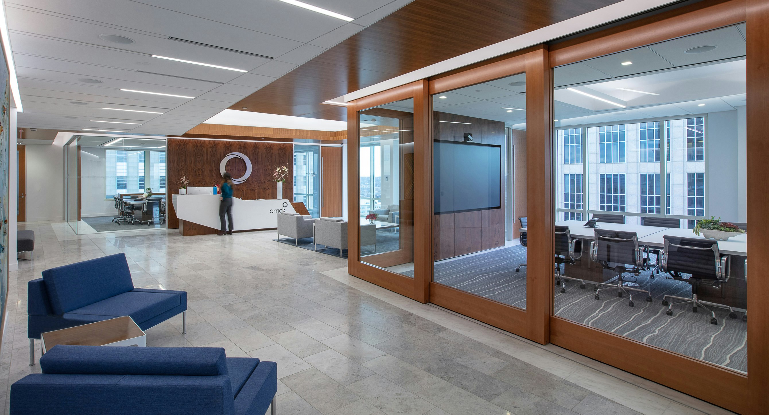 Orrick Law Office Interiors - Boston, MA