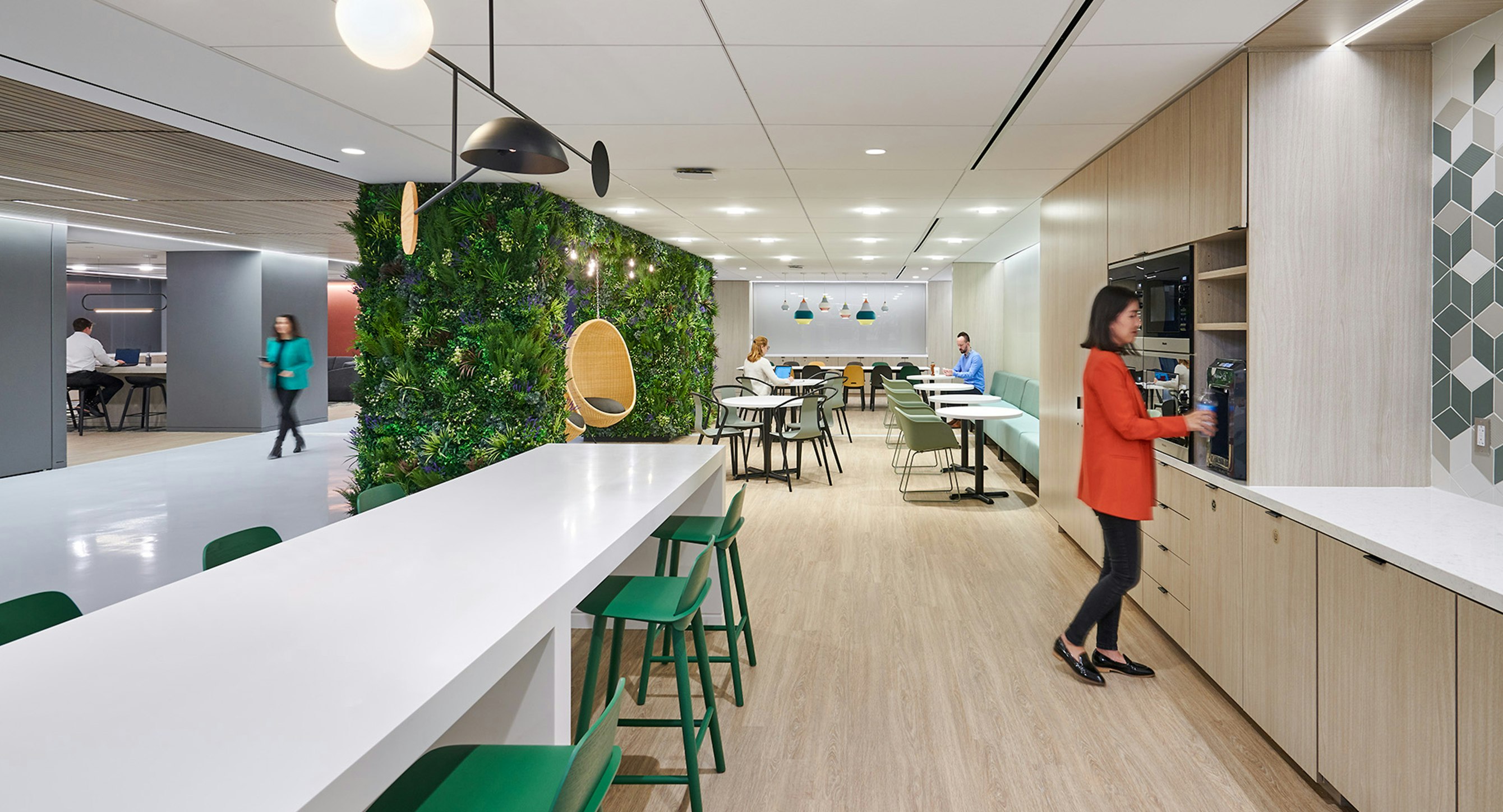 Cafe pantry and dining