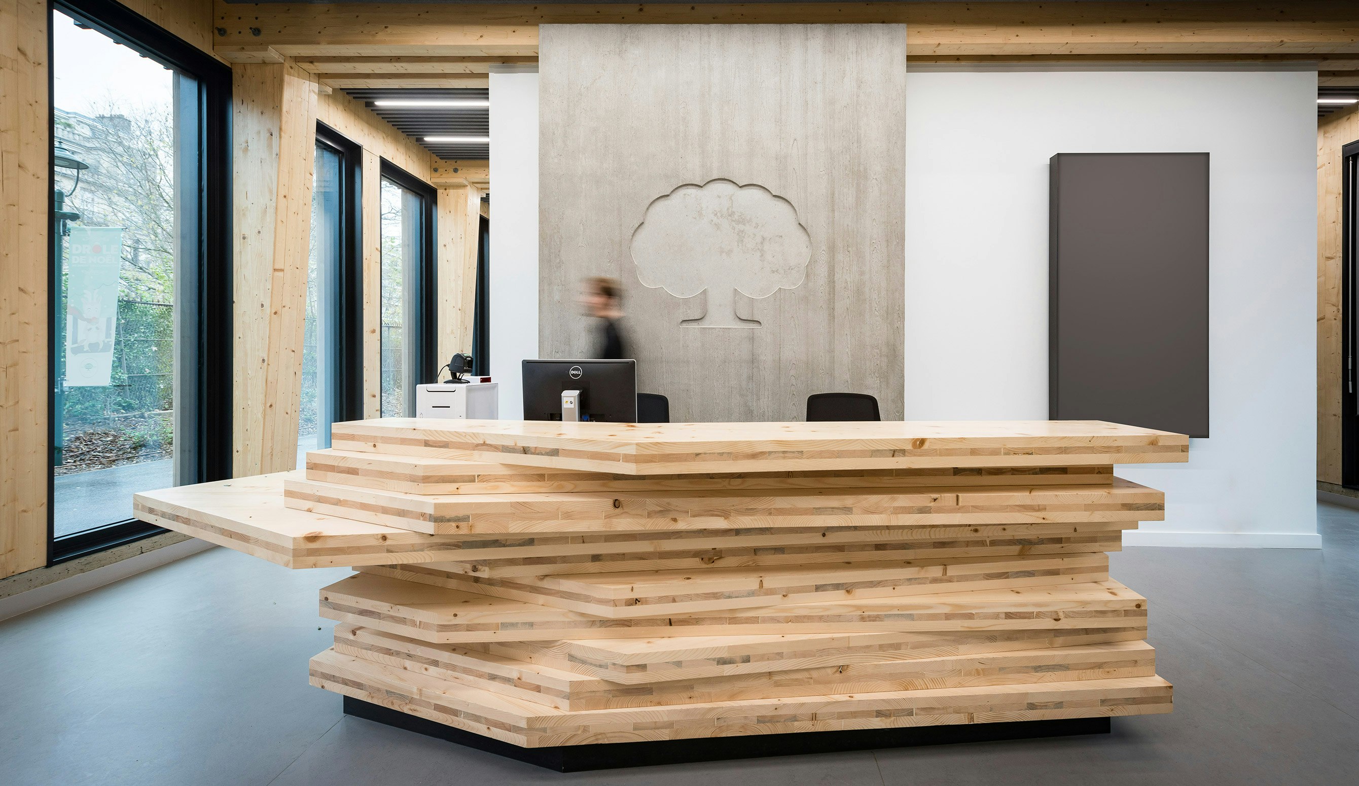 Reception desk